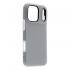 iPhone 17 Pro Max Hoesje, Siliconen Back Cover, Schokbestendig Telefoonhoes, Grijs