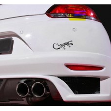 Auto sticker Reptiel Hagedis