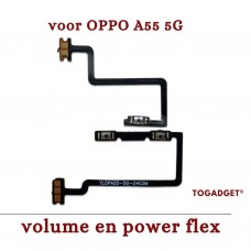 Oppo A55 5G volume en power flex