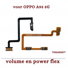 Oppo A93 5G volume en power flex