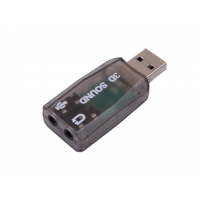 3D External USB 2.0 Sound Card