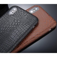 Crocodile skin design case for iPhone X XS