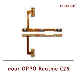 Oppo Realme C25 volume en power flex