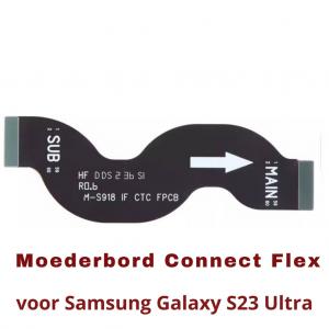 Samsung Galaxy S23 Ultra Moederbord Connector Flex Kabel