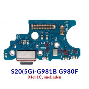 Samsung Galaxy S20 5G oplaad connector