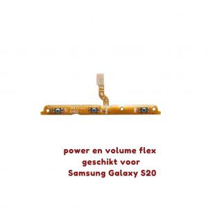 Samsung Galaxy S20 power en volume Flex Kabel