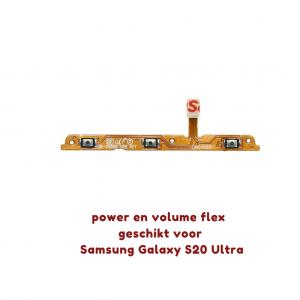 Samsung Galaxy S20 Ultra power en volume Flex Kabel