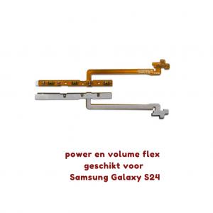 Samsung Galaxy S24 power en volume Flex Kabel