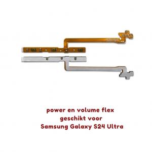 Samsung Galaxy S24 Ultra power en volume Flex Kabel
