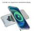 Metal plate for magnetic wireless charger