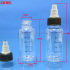 Pet Plastic E-Juice Liquid Dropper Bottles
